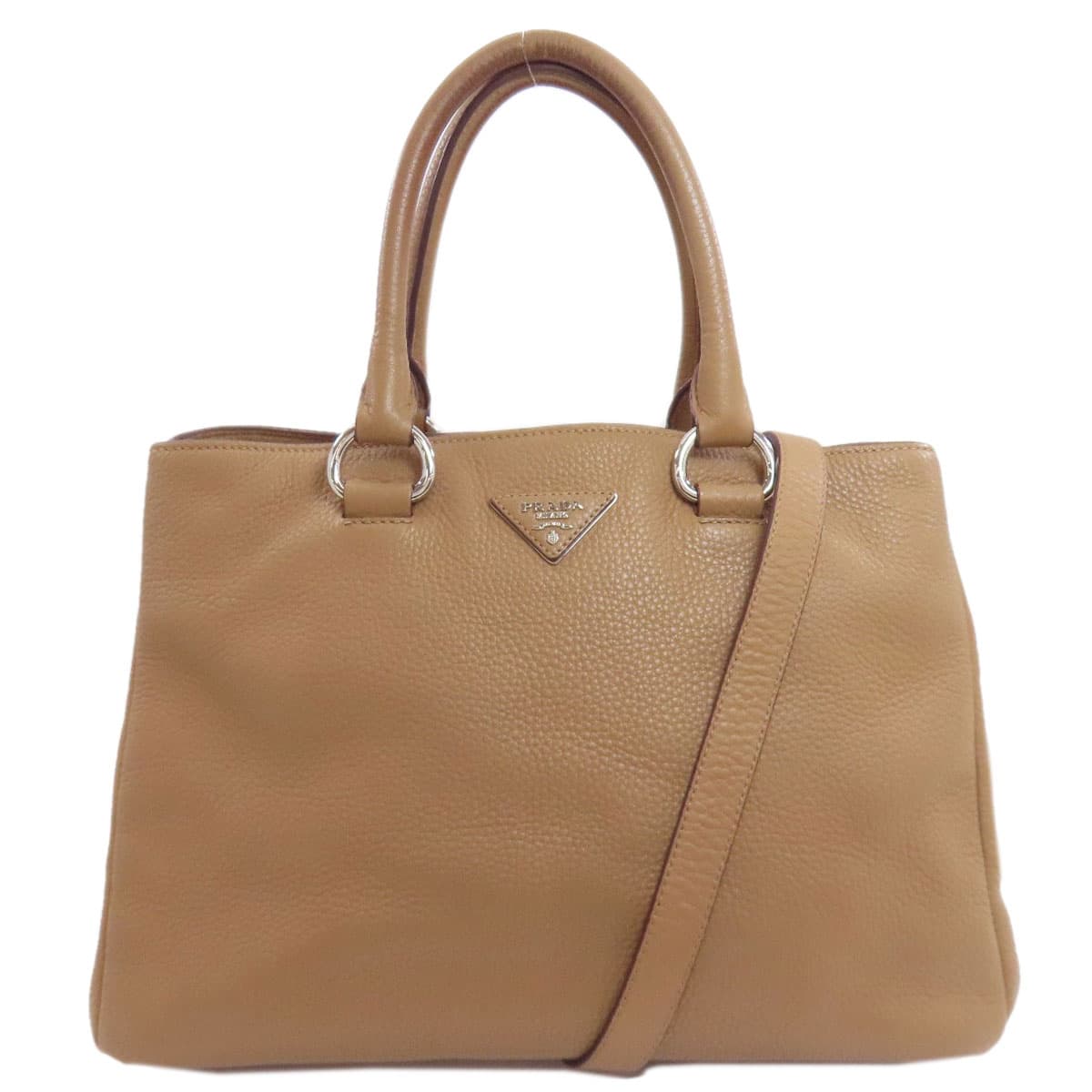 Prada BN2579 2WAY Handbag Leather Ladies [Used] [PRADA] BN2579