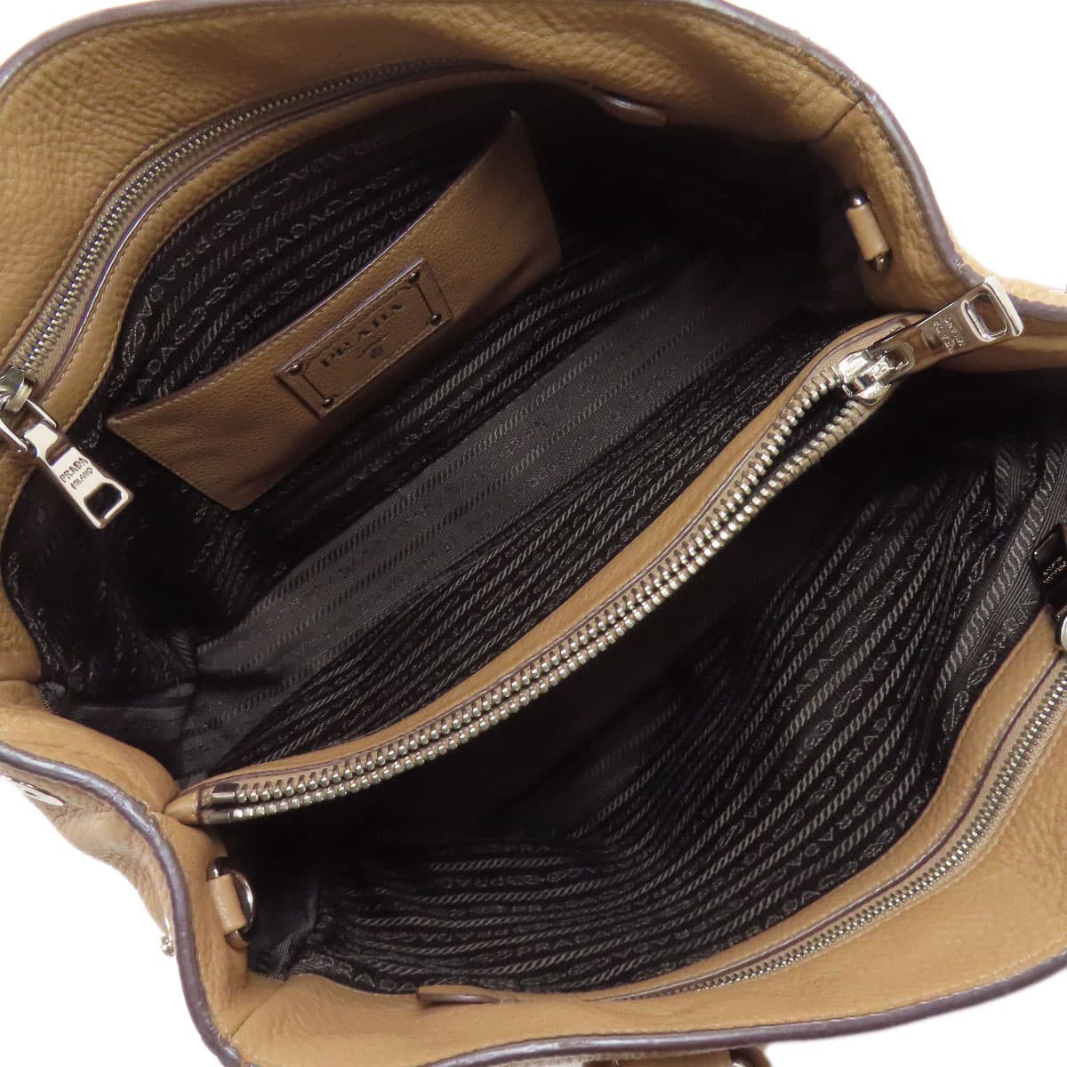 Prada BN2579 2WAY Handbag Leather Ladies [Used] [PRADA] BN2579 5