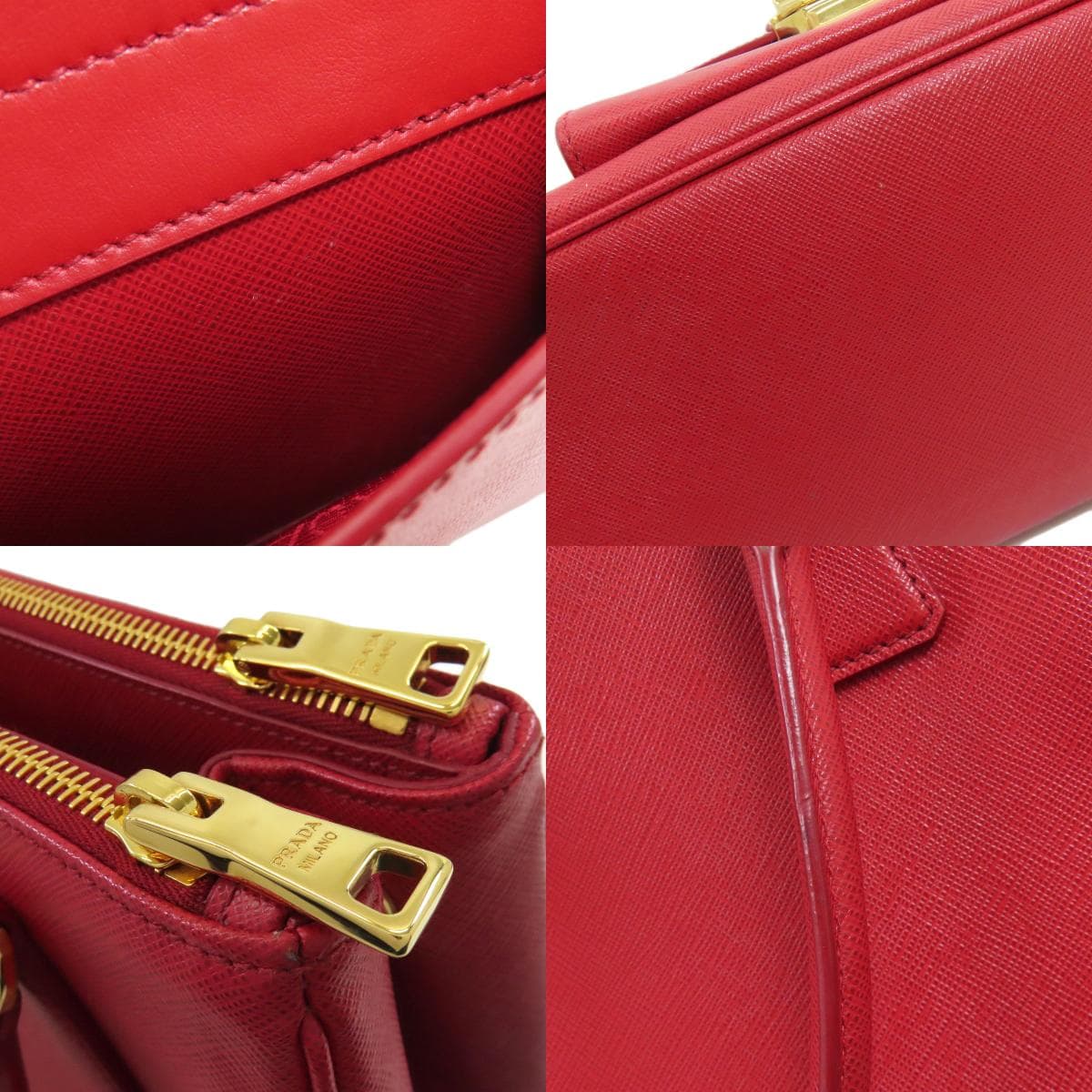 Prada 1BA256 2WAY Handbag Saffiano Ladies 【Used】【PRADA】 1BA256 8