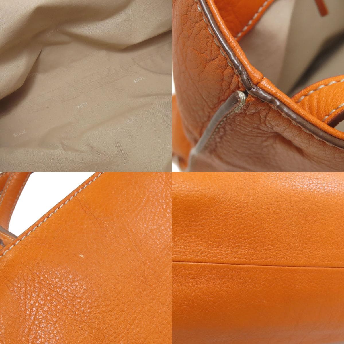 Tod's 2WAY Tote Bag Leather Ladies [Used] [TODS] 7