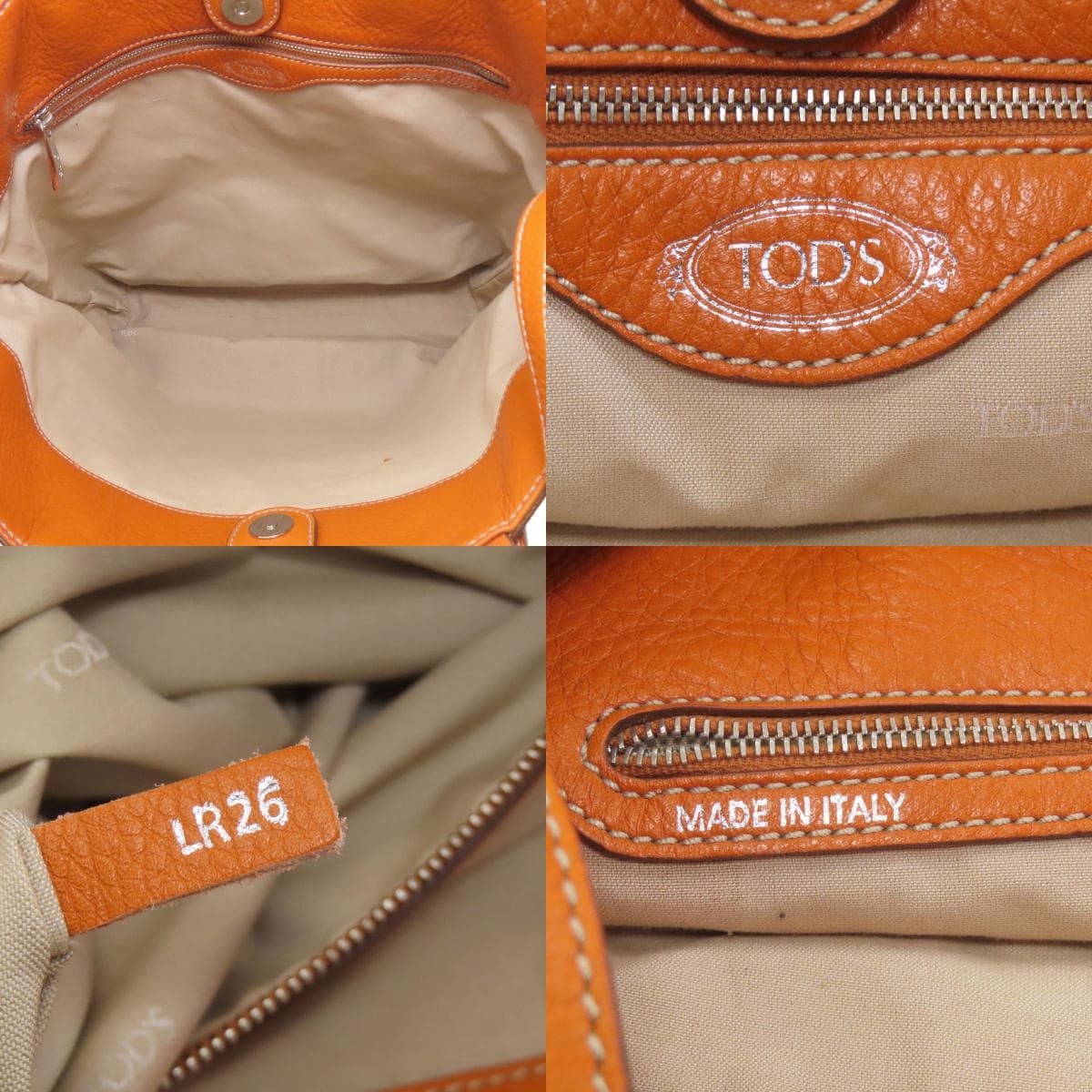 Tod's 2WAY Tote Bag Leather Ladies [Used] [TODS] 5