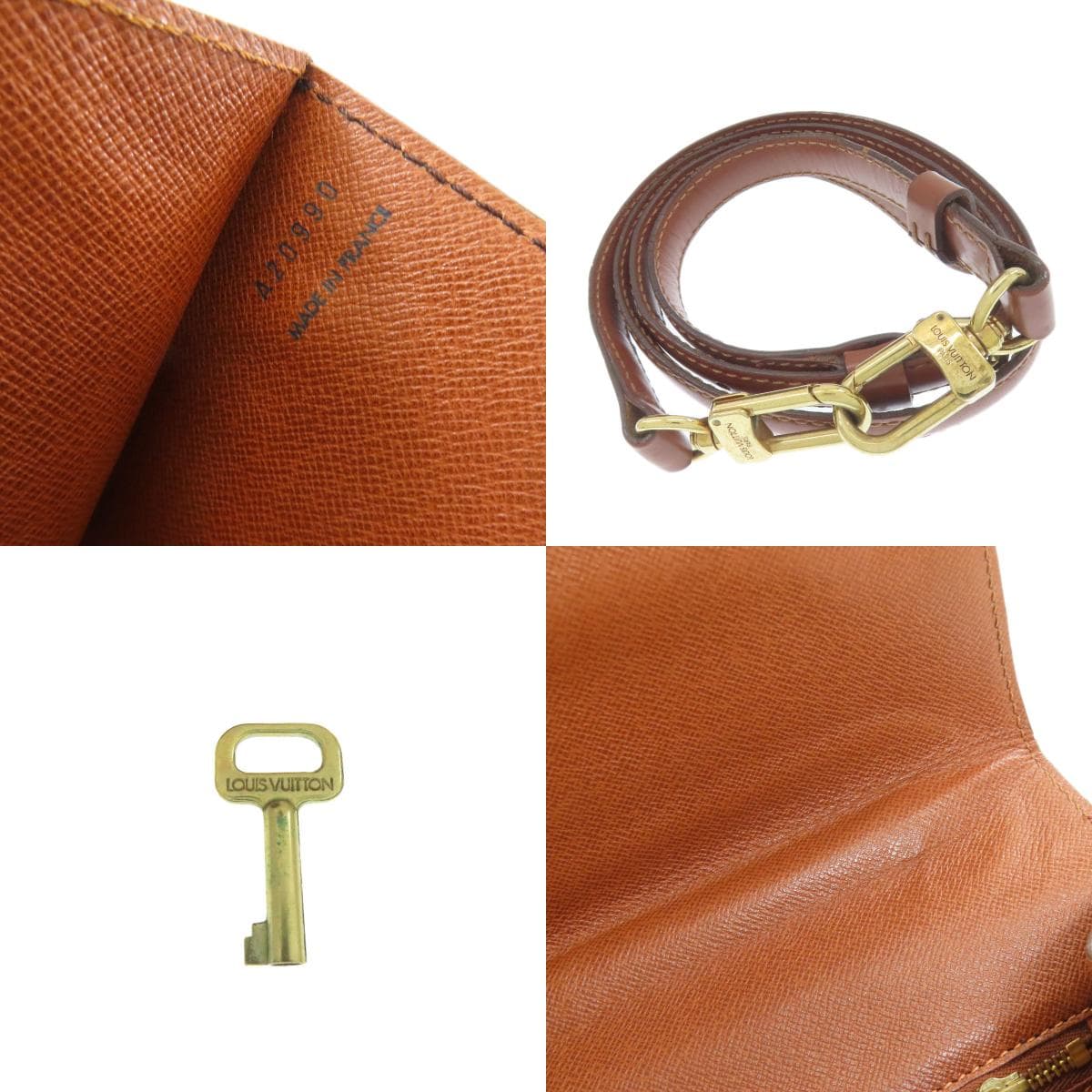 Louis Vuitton M51185 Montsouris 28 Handbag Monogram Canvas Ladies [Used] [LOUIS VUITTON] M51185 4