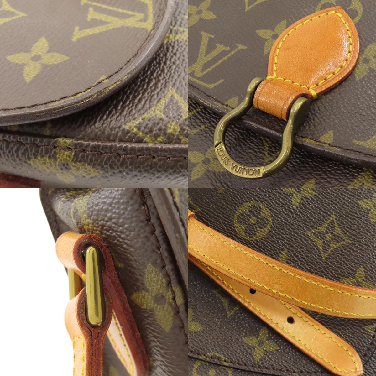 Louis Vuitton M51244 Mini Sac Plat Shoulder Bag Monogram Canvas Ladies [Used] [LOUIS VUITTON] M51244 8