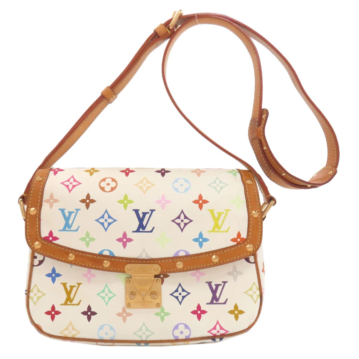 Louis Vuitton M92661 Soronyu Shoulder Bag Monogram Multicolor Canvas for Women [Used] [LOUIS VUITTON] M92661
