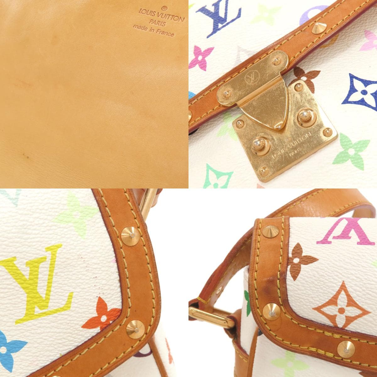 Louis Vuitton M92661 Soronyu Shoulder Bag Monogram Multicolor Canvas for Women [Used] [LOUIS VUITTON] M92661 7