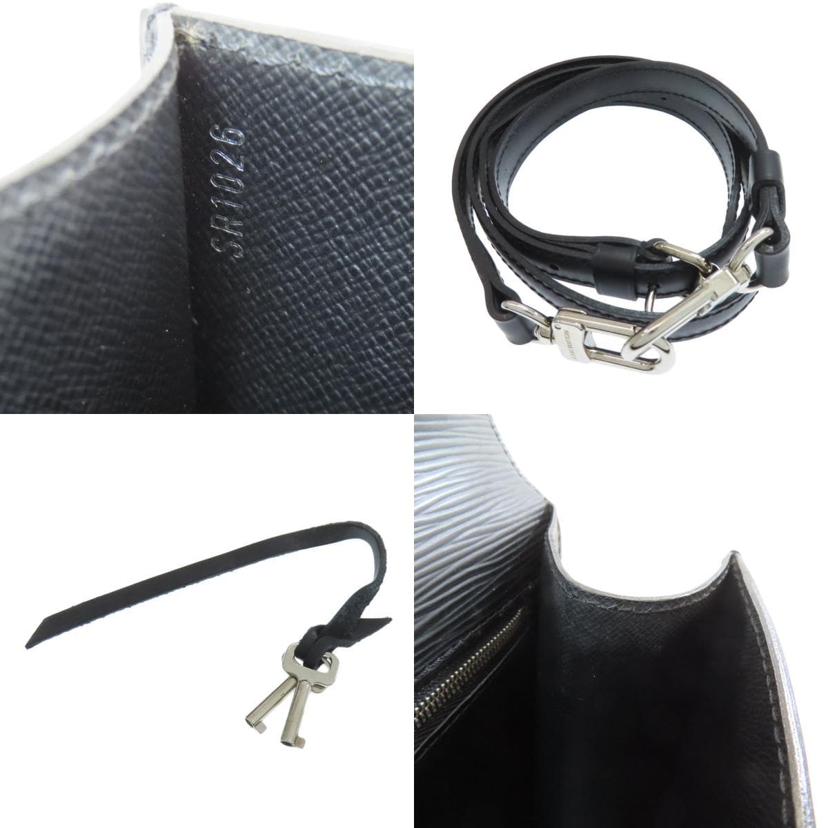 Louis Vuitton M52122 Montsouris Handbag Epi Leather Ladies [Used] [LOUIS VUITTON] M52122 4