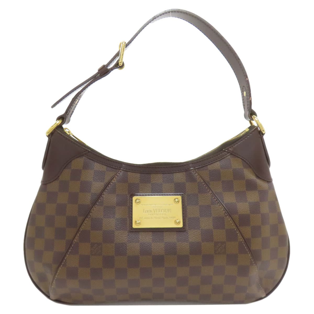 Louis Vuitton N48181 Thames GM Shoulder Bag Damier Canvas Ladies [Used] [LOUIS VUITTON] N48181