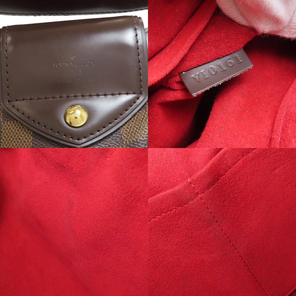 Louis Vuitton N41541 Sistina MM Shoulder Bag Damier Canvas for Women [Used] [LOUIS VUITTON] N41541 6