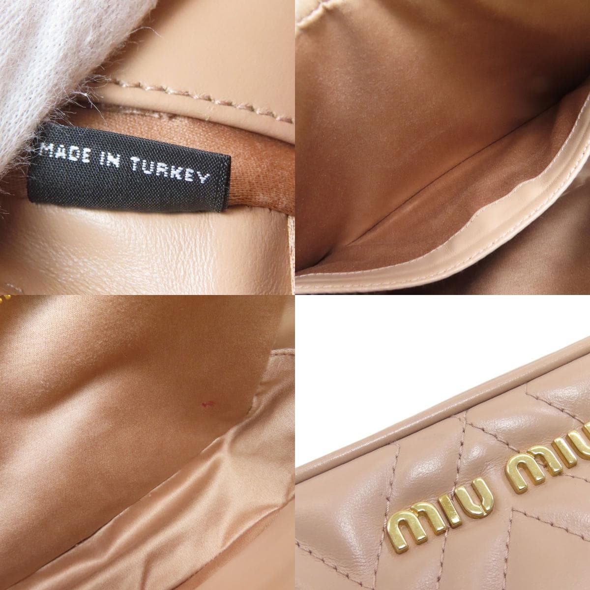 Miu Miu Chain Shoulder Shoulder Bag Calf Women's [Used] [MIUMIU] 7