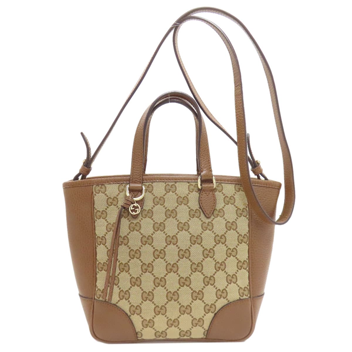 Gucci 449241 Outlet GG 2WAY Handbag Canvas/Leather for Women [Used] [GUCCI] 449241