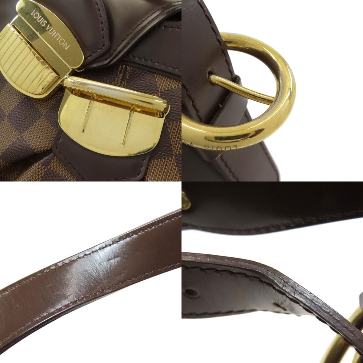 Louis Vuitton N41541 Sistina MM Shoulder Bag Damier Canvas Ladies [Used] [LOUIS VUITTON] N41541 9