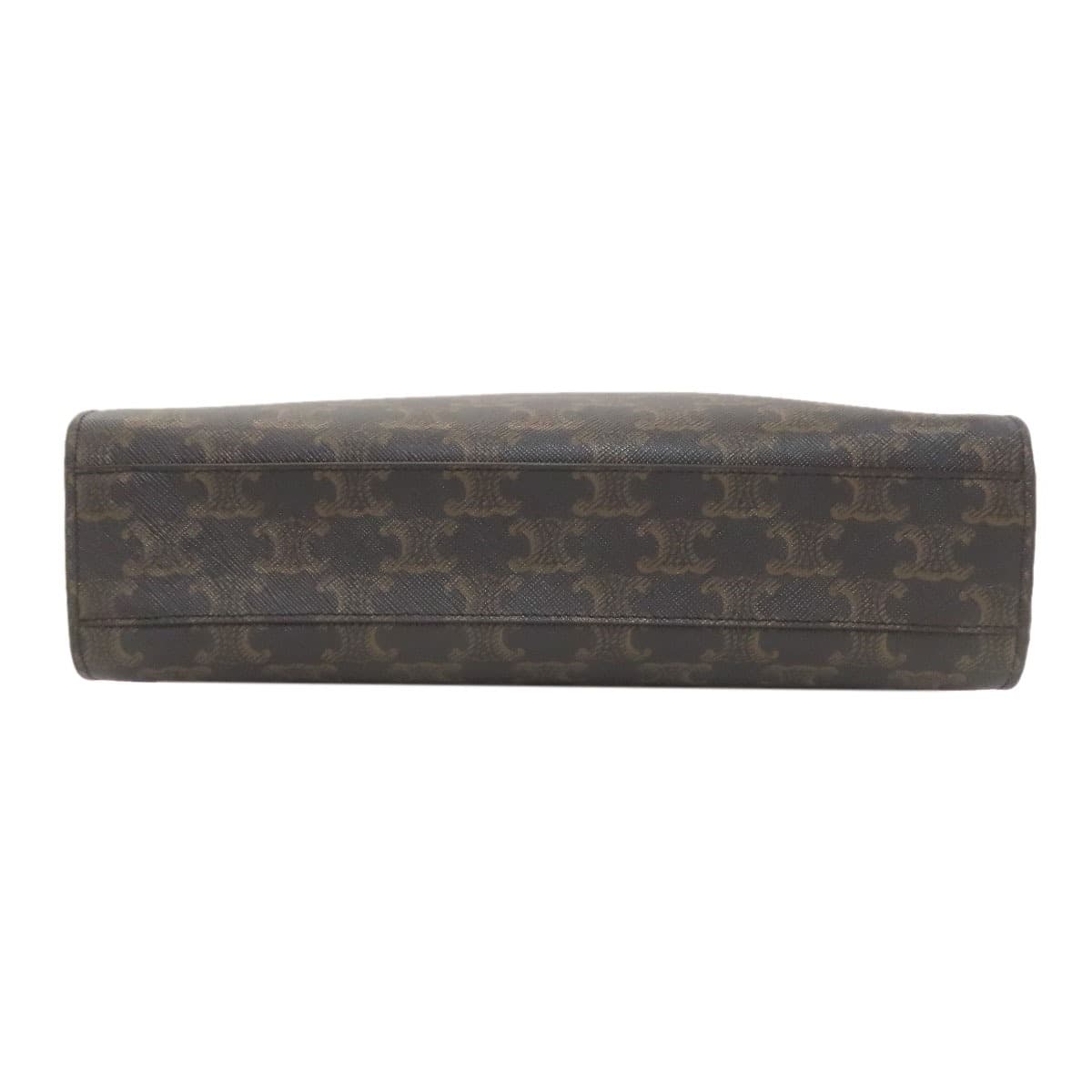 Celine Vertical Cabas Triomphe 2WAY Handbag PVC/Leather Ladies [Used] [CELINE] 4