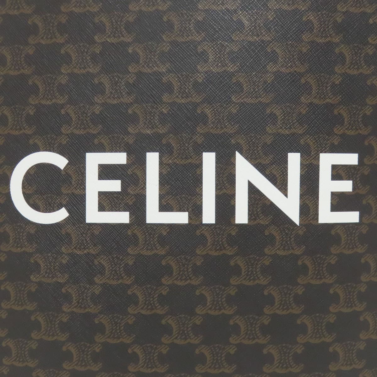 Celine Vertical Cabas Triomphe 2WAY Handbag PVC/Leather Ladies [Used] [CELINE] 6