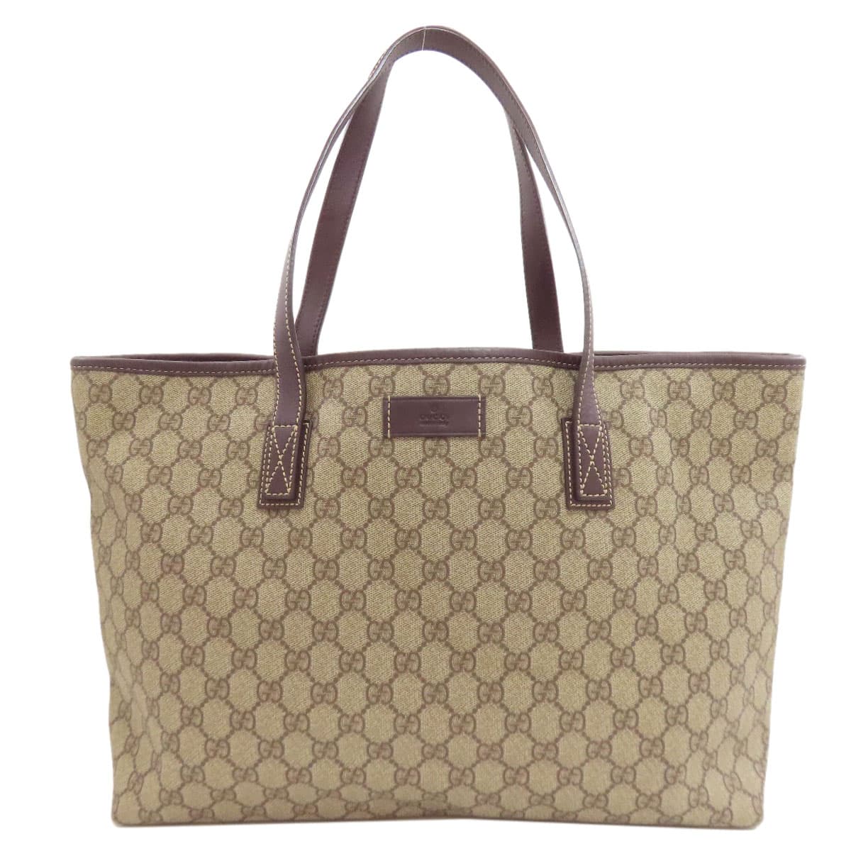 Gucci 211137 GG Supreme Tote Bag PVC Ladies [Used] [GUCCI] 211137