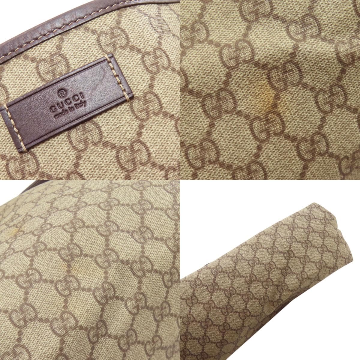 Gucci 211137 GG Supreme Tote Bag PVC Ladies [Used] [GUCCI] 211137 8