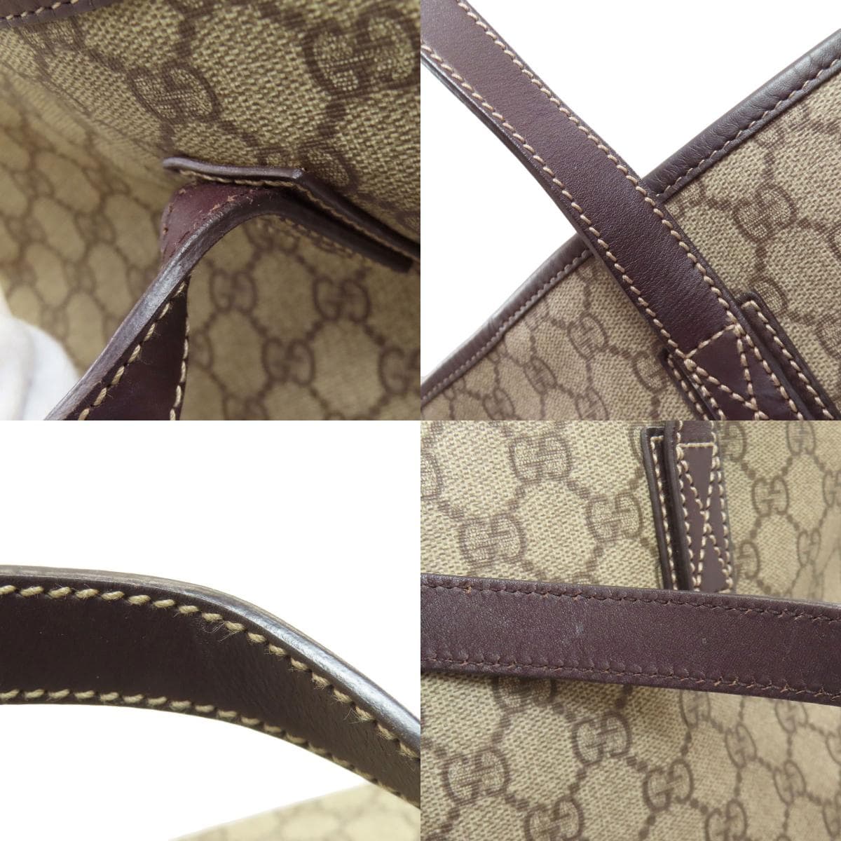 Gucci 211137 GG Supreme Tote Bag PVC Ladies [Used] [GUCCI] 211137 9