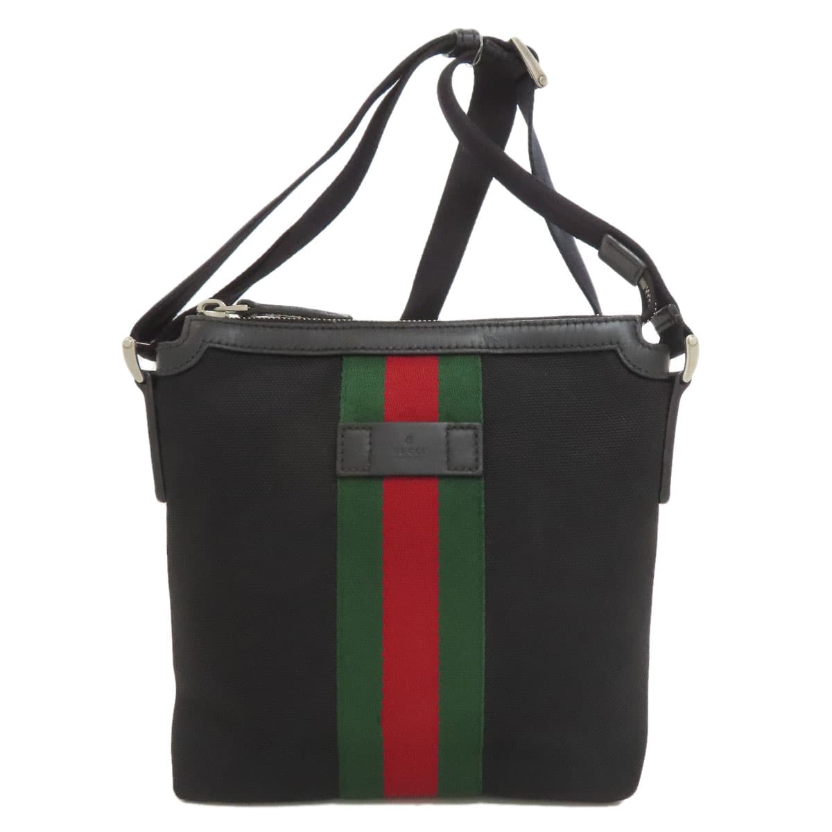 Gucci 631195 Outlet Sherry Line Shoulder Bag Canvas Ladies [Used] [GUCCI] 631195