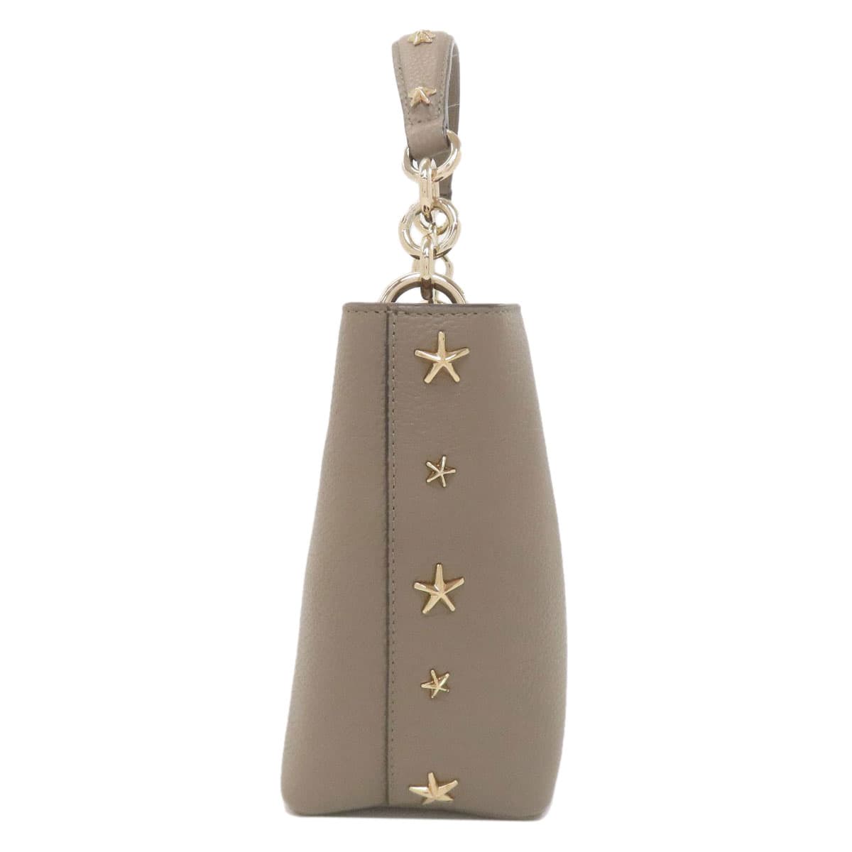 Jimmy Choo Star Motif 2WAY Handbag Leather Ladies [Used] [Jimmy Choo] 3