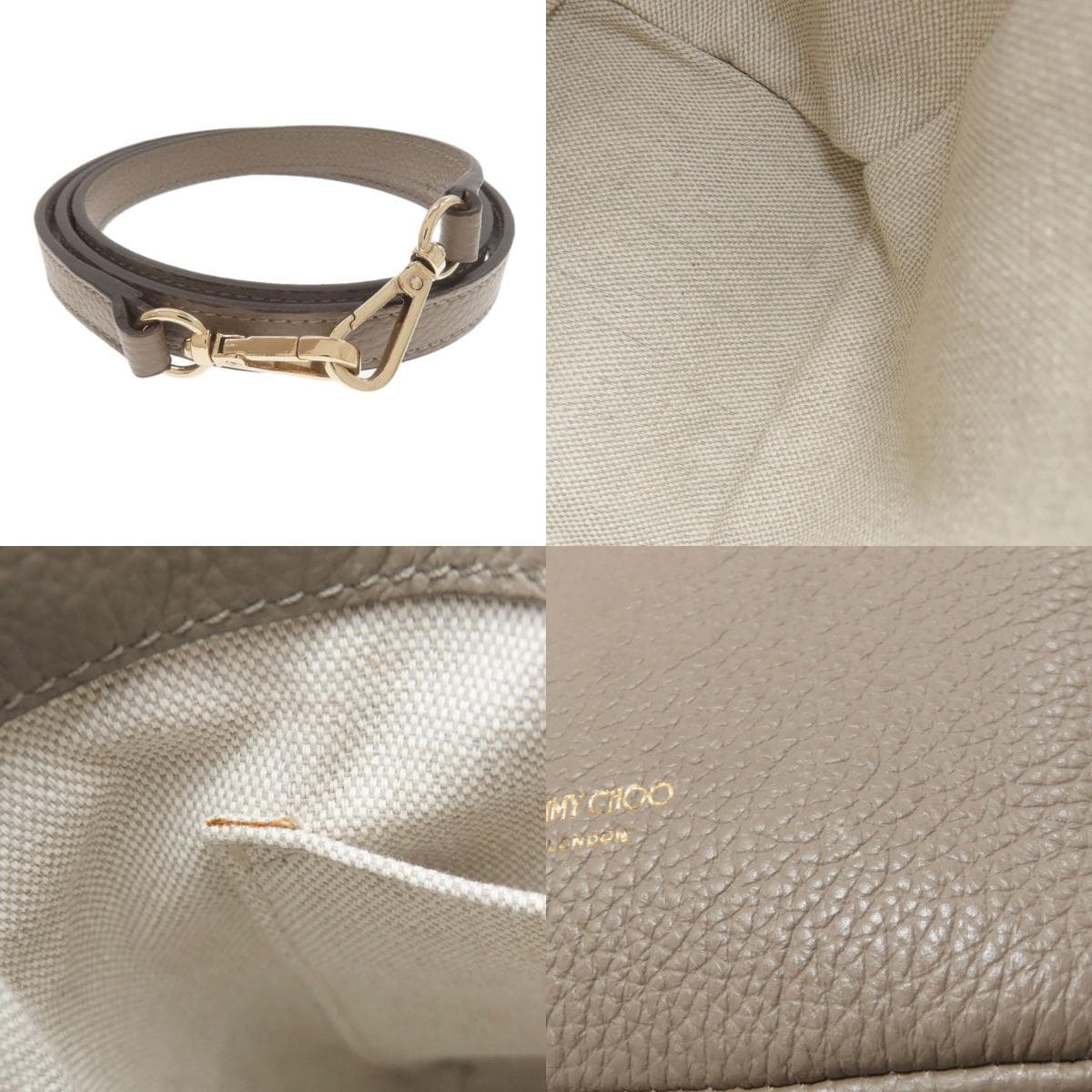 Jimmy Choo Star Motif 2WAY Handbag Leather Ladies [Used] [Jimmy Choo] 8