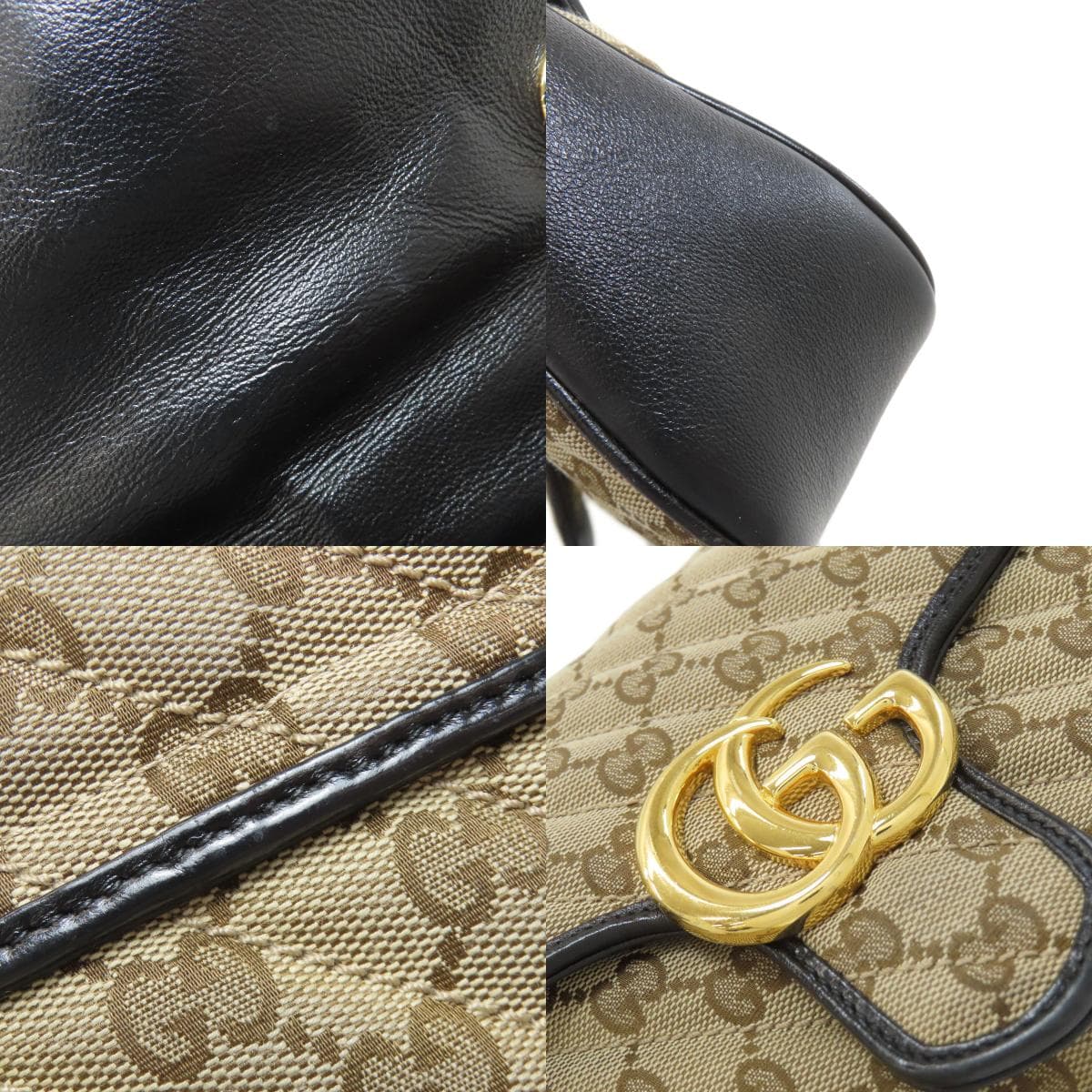 Gucci 443497 GG Marmont Medium Shoulder Bag Canvas Ladies [Used] [GUCCI] 443497 8