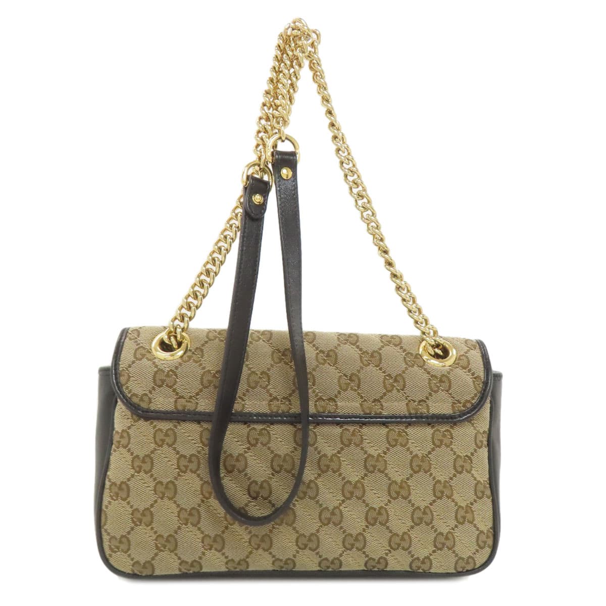 Gucci 443497 GG Marmont Medium Shoulder Bag Canvas Ladies [Used] [GUCCI] 443497 2
