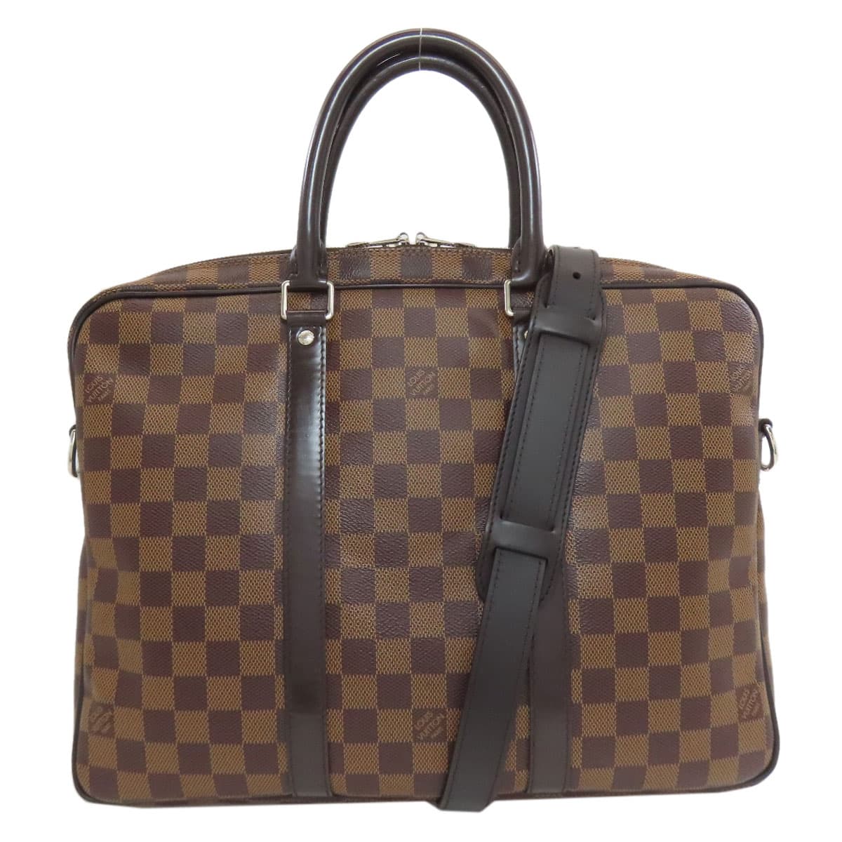 Louis Vuitton N41466 Porte-Documents Voyage PM PDV Business Bag Damier Canvas Ladies [Used] [LOUIS VUITTON] N41466