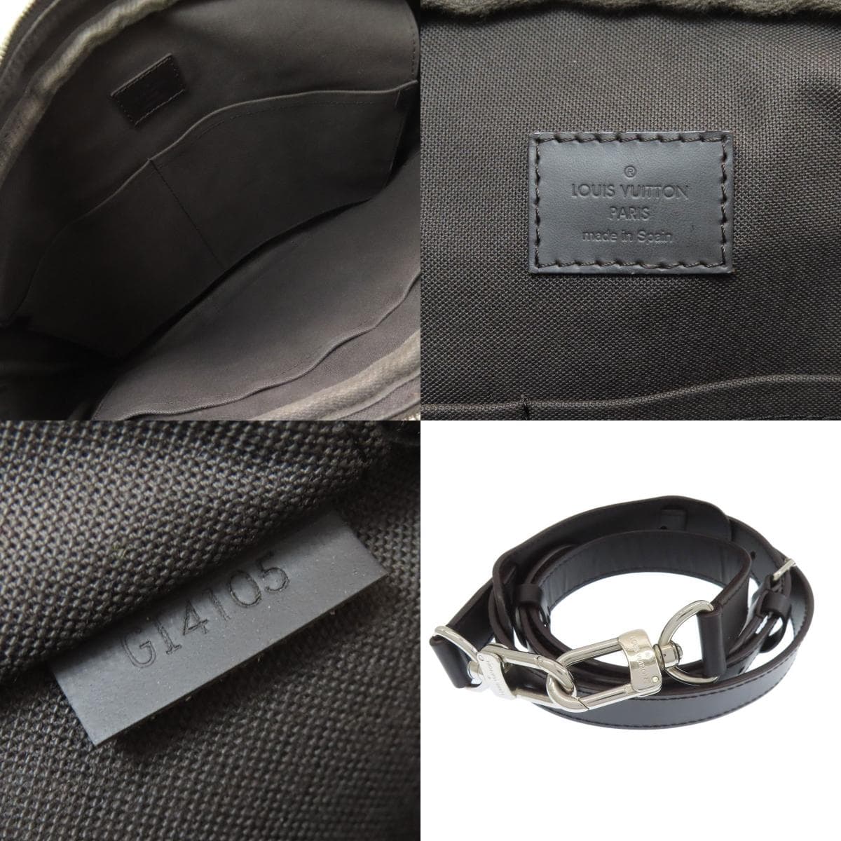 Louis Vuitton N41466 Porte-Documents Voyage PM PDV Business Bag Damier Canvas Ladies [Used] [LOUIS VUITTON] N41466 5