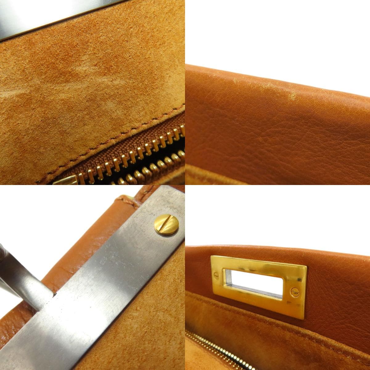 Fendi Peekaboo 2WAY Handbag Calf Leather for Women [Used] [FENDI] 5