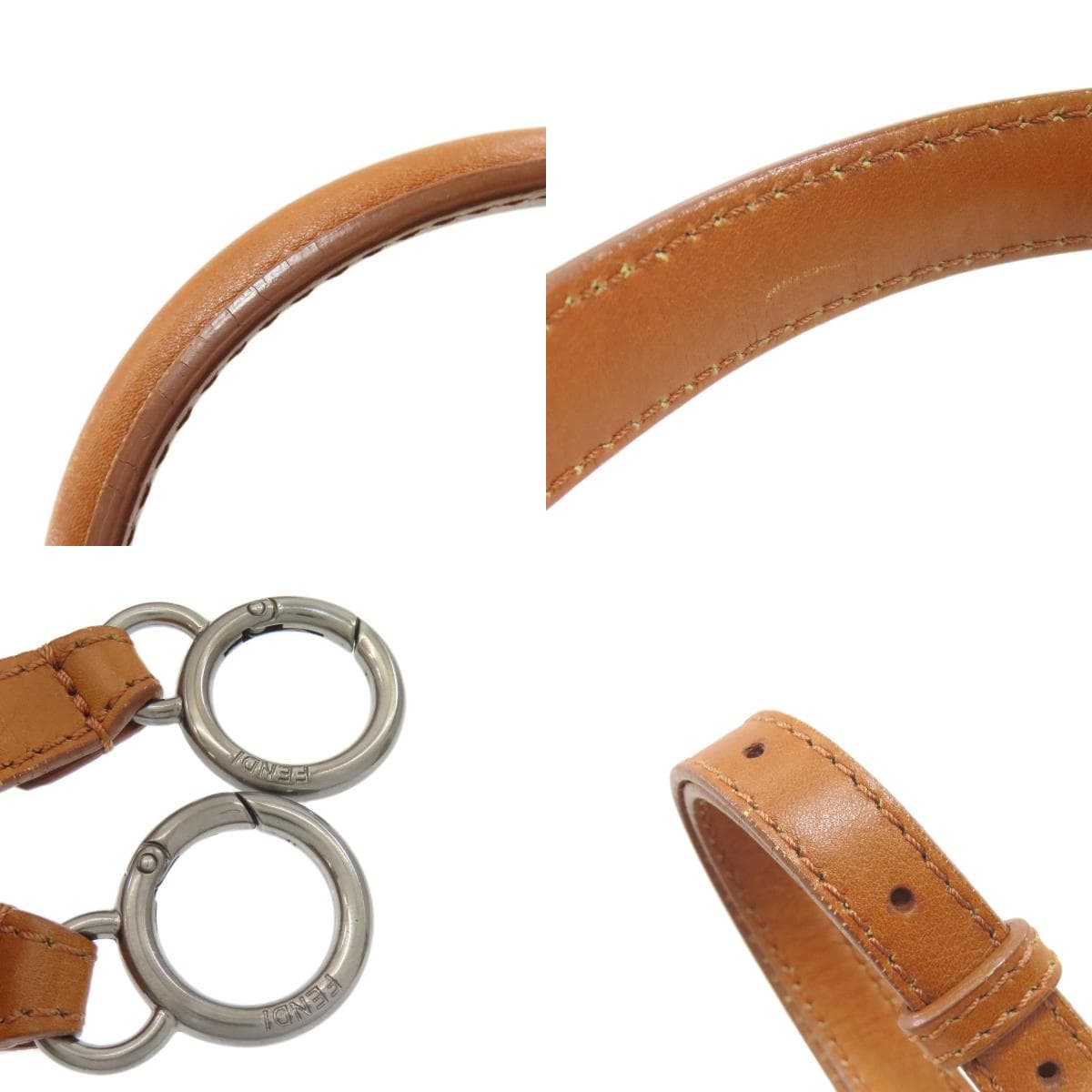 Fendi Peekaboo 2WAY Handbag Calf Leather for Women [Used] [FENDI] 8