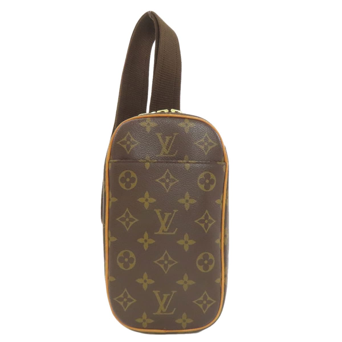 Louis Vuitton M51870 Pochette Gange Body Bag Monogram Canvas for Women [Used] [LOUIS VUITTON] M51870