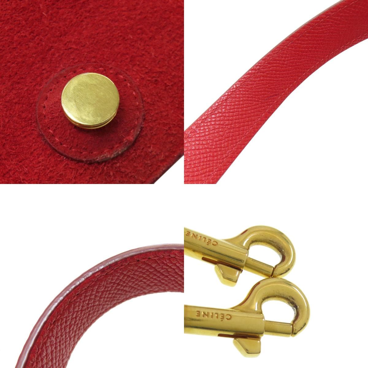 Celine Belt Bag 2WAY Handbag Calf Leather Ladies [Used] [CELINE] 9