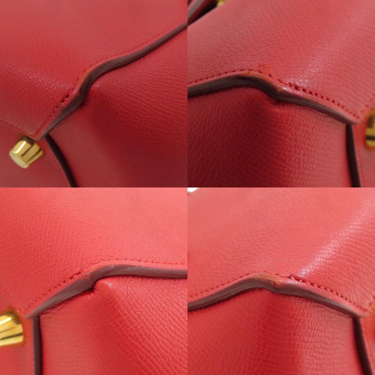 Celine Belt Bag 2WAY Handbag Calf Leather Ladies [Used] [CELINE] 10