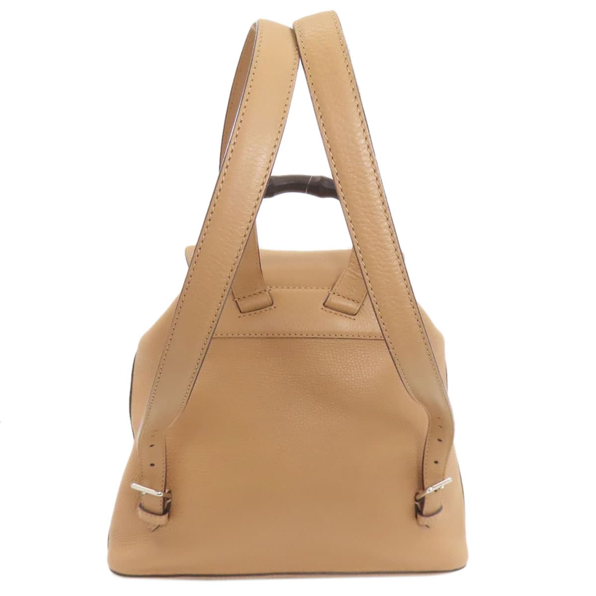 Gucci 370833 Bamboo Fringe Backpack/Daypack Calf Leather for Women [Used] [GUCCI] 370833 2