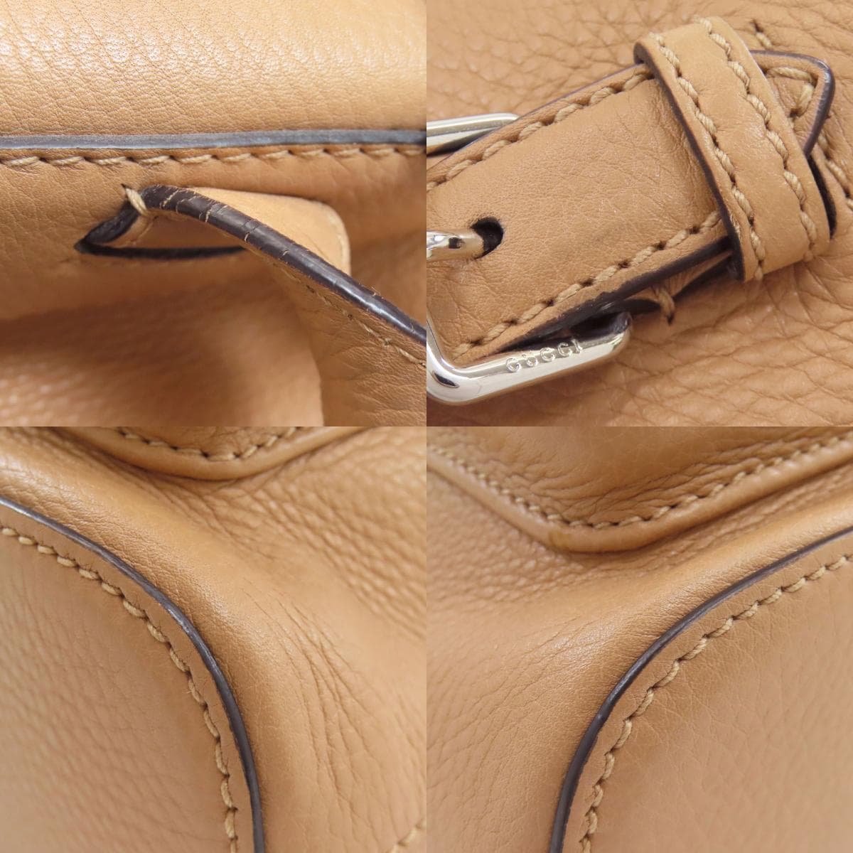 Gucci 370833 Bamboo Fringe Backpack/Daypack Calf Leather for Women [Used] [GUCCI] 370833 9