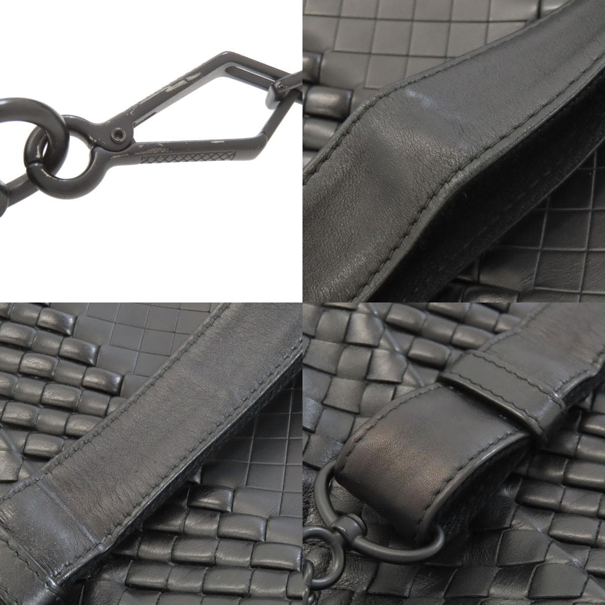 Bottega Veneta Intrecciato Shoulder Bag Calf Leather Ladies [Used] [BOTTEGA VENETA] 9