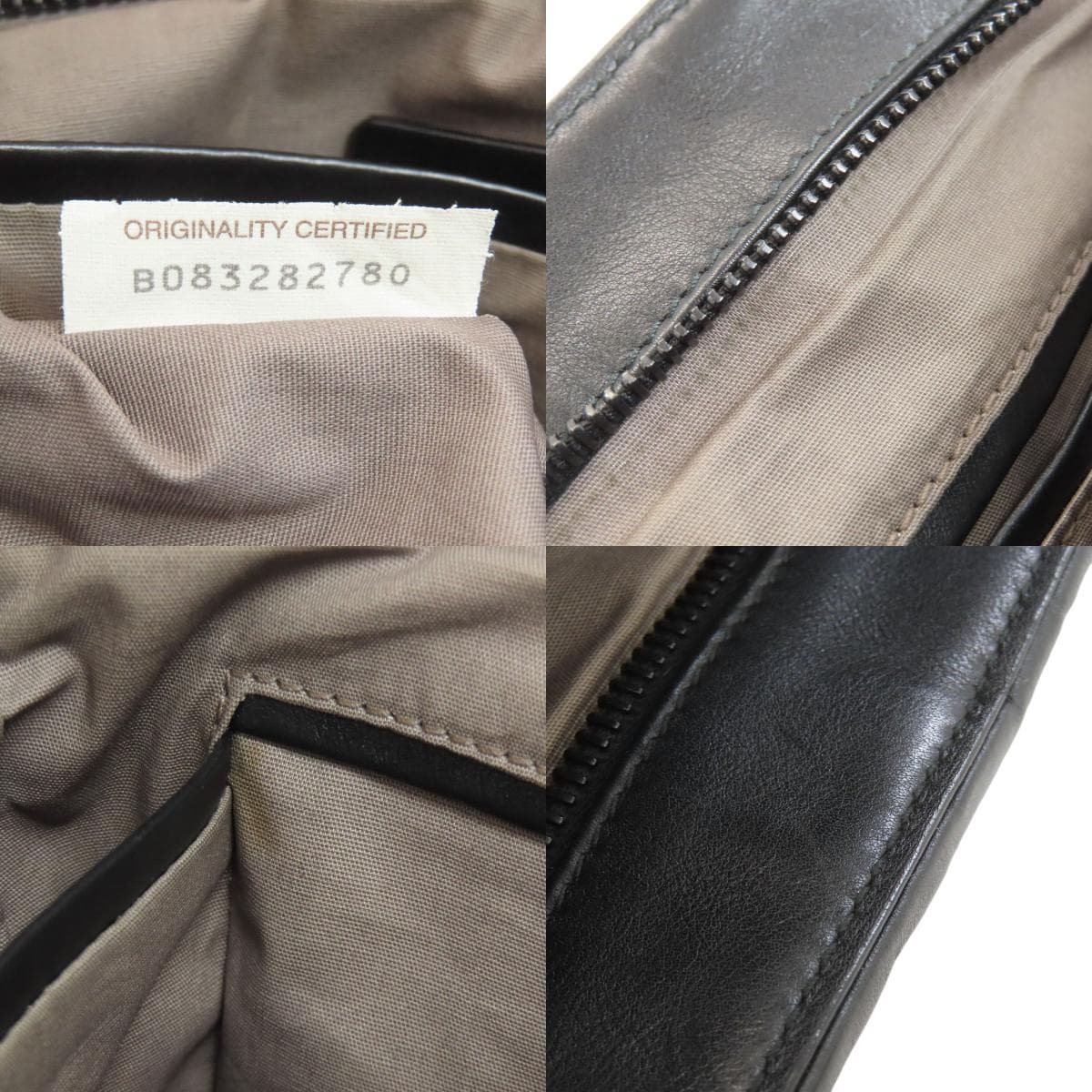 Bottega Veneta Intrecciato Shoulder Bag Calf Leather Ladies [Used] [BOTTEGA VENETA] 7