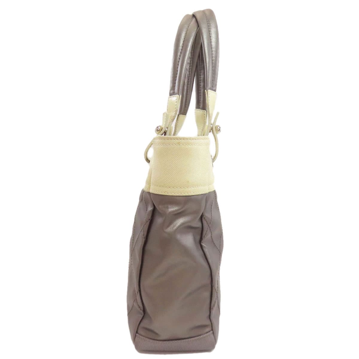 Chanel Paris Biarritz PM Silver Hardware Handbag Calf Leather Ladies [Used] [CHANEL] 3