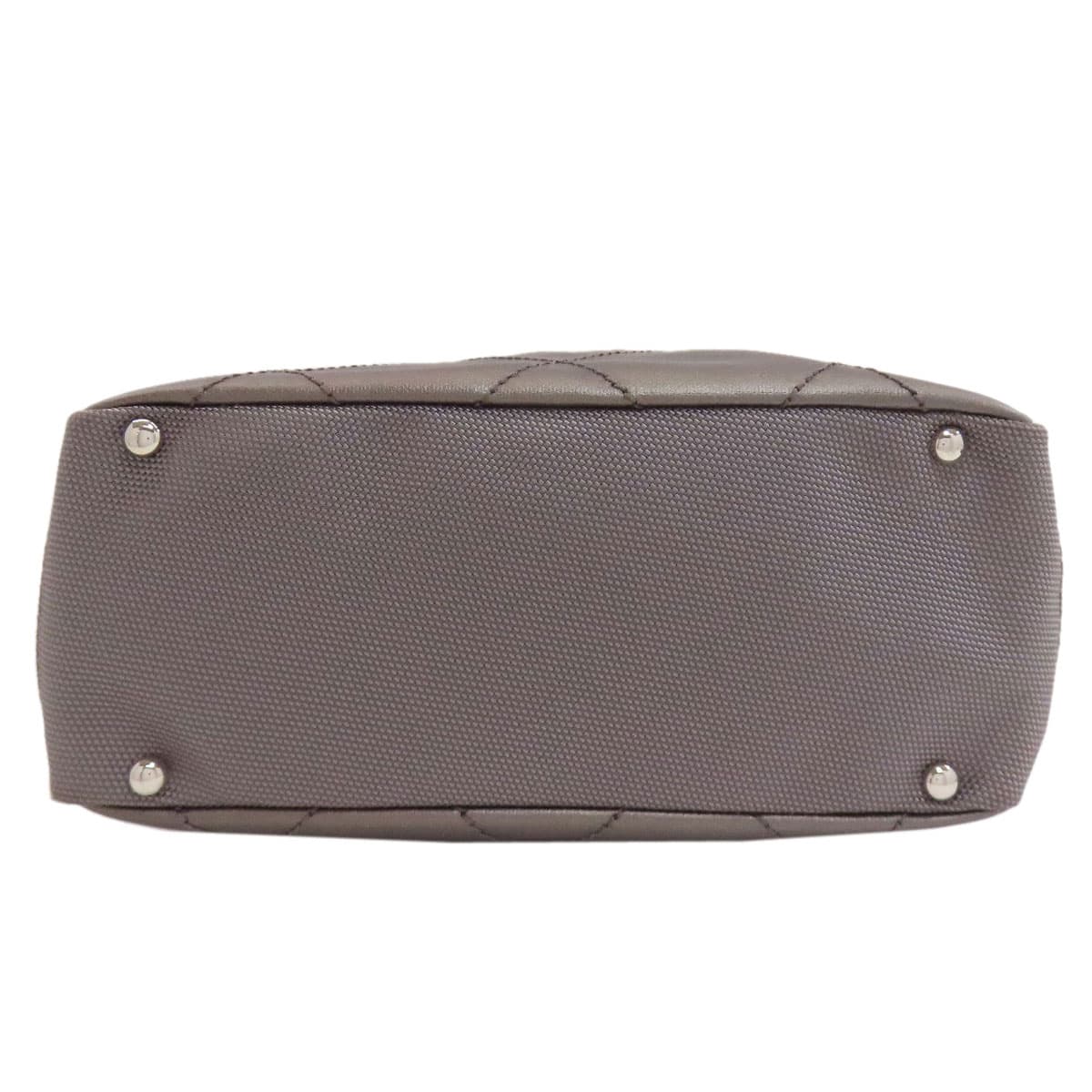 Chanel Paris Biarritz PM Silver Hardware Handbag Calf Leather Ladies [Used] [CHANEL] 4