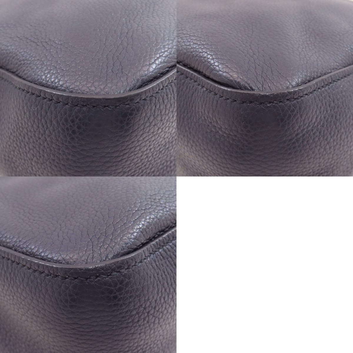 Prada Triangle One Shoulder Shoulder Bag Calf Women's [Used] [PRADA] 10