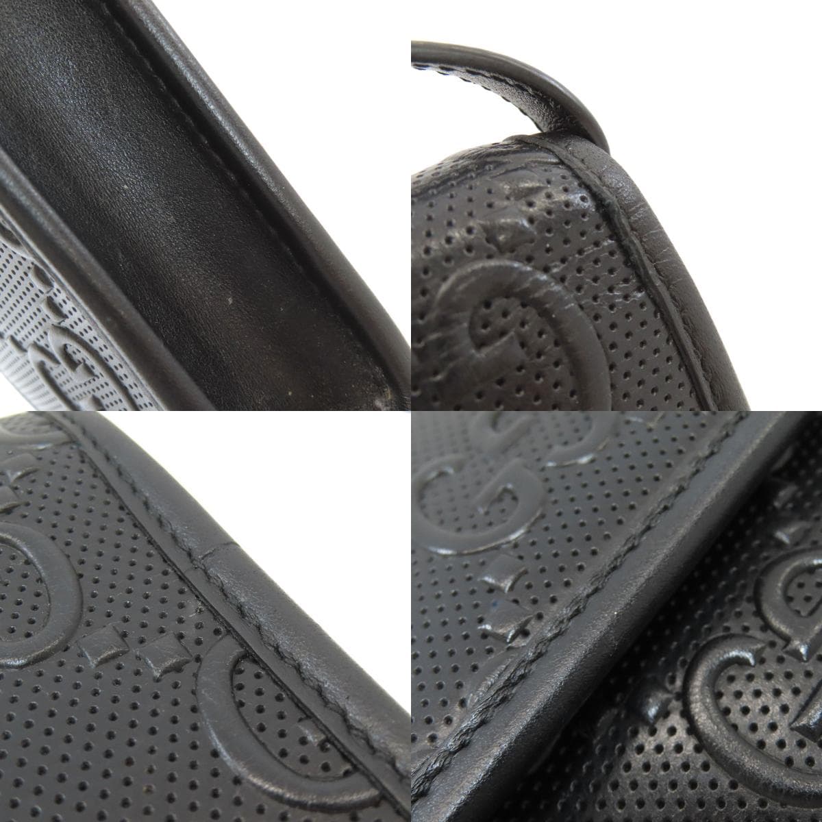 Gucci 625571 GG Embossed Mini Bag Shoulder Bag Calf Men's [Used] [GUCCI] 625571 8