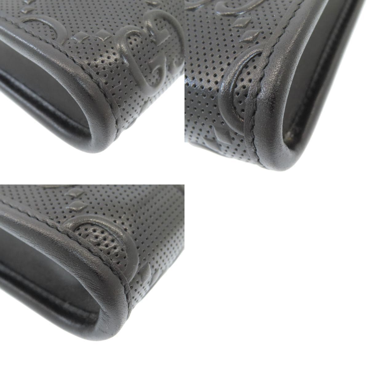 Gucci 625571 GG Embossed Mini Bag Shoulder Bag Calf Men's [Used] [GUCCI] 625571 10