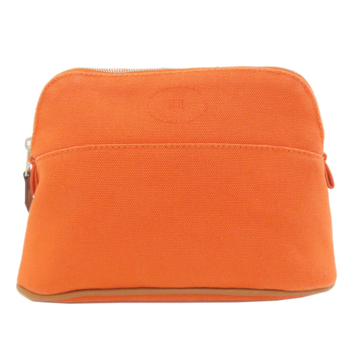 Hermes Bolide Pouch Cosmetic Pouch Canvas Ladies [Used] [HERMES]
