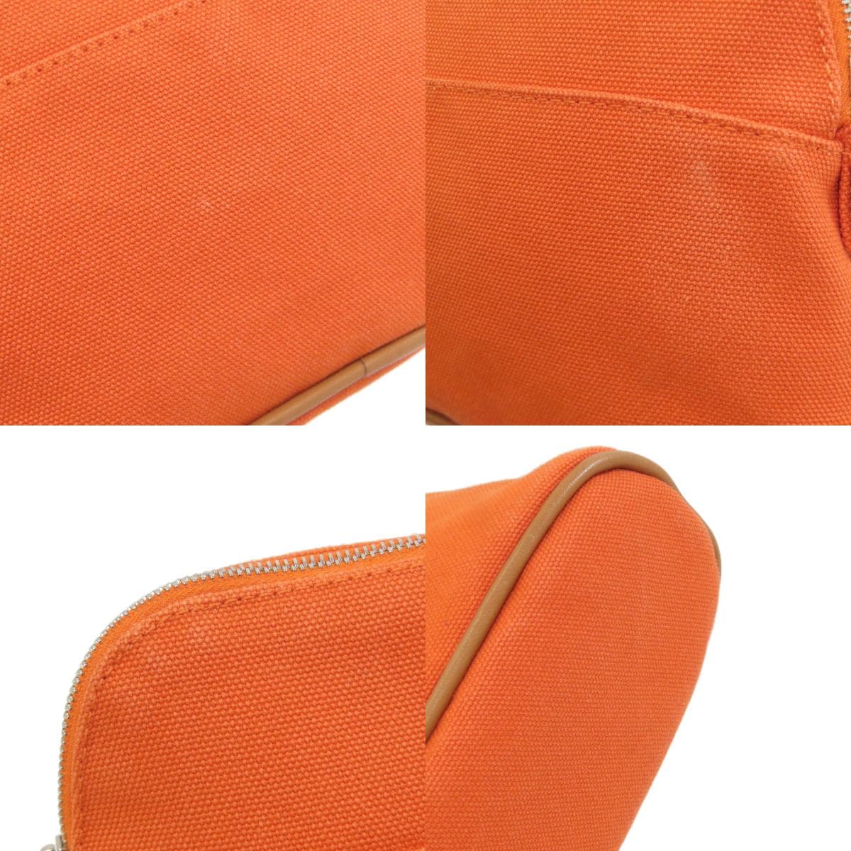 Hermes Bolide Pouch Cosmetic Pouch Canvas Ladies [Used] [HERMES] 9