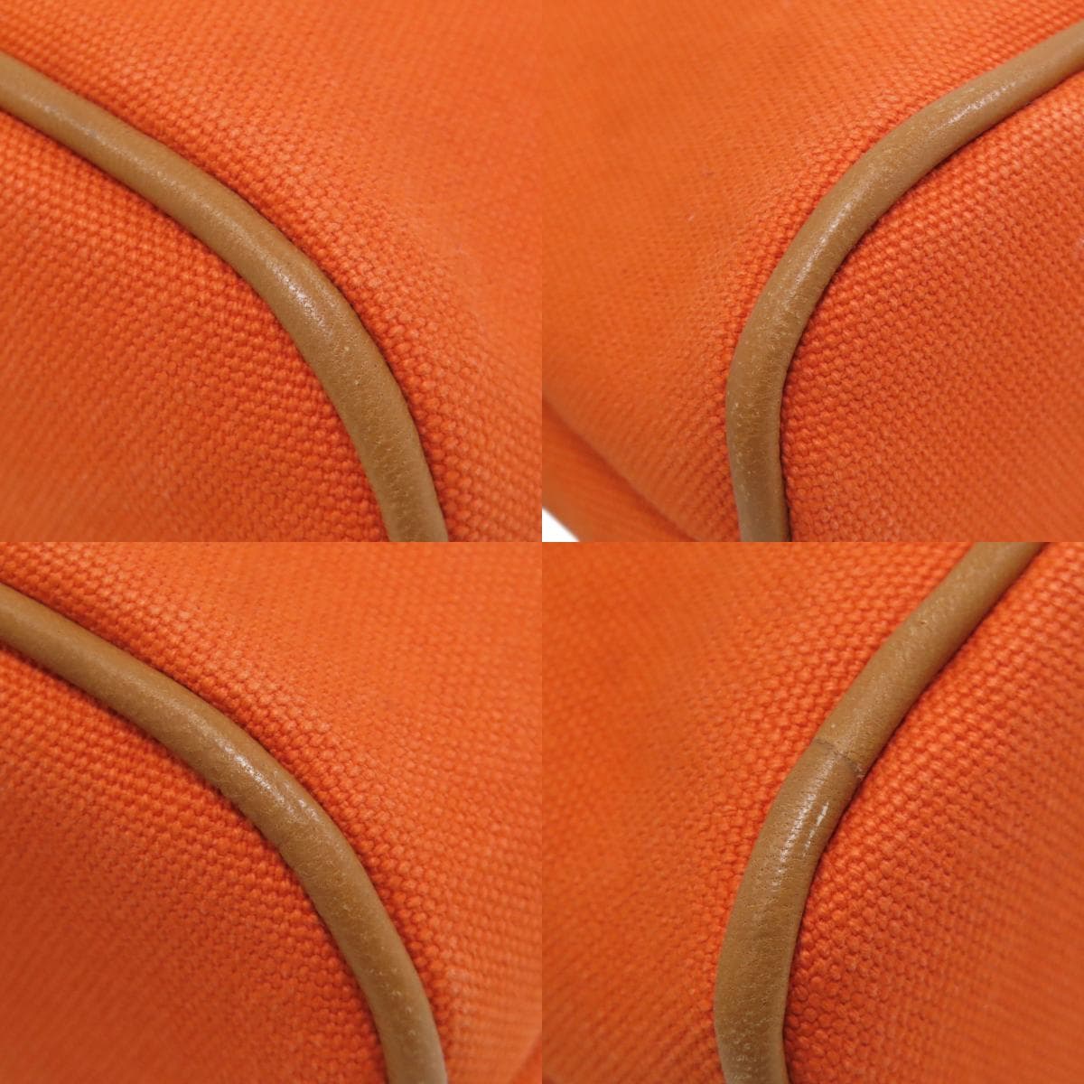 Hermes Bolide Pouch Cosmetic Pouch Canvas Ladies [Used] [HERMES] 10