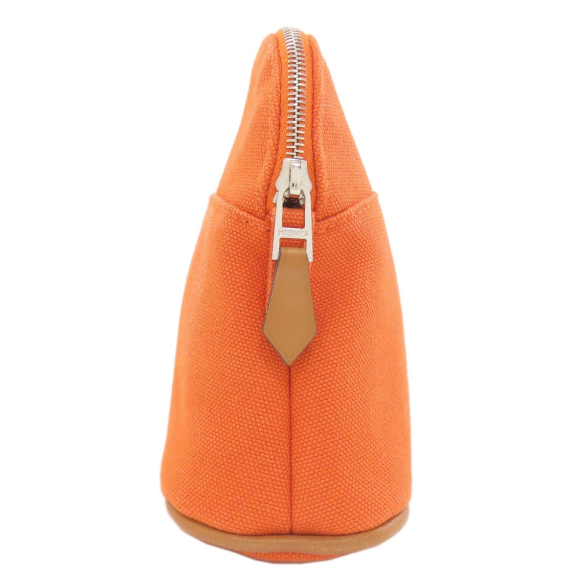 Hermes Bolide Pouch Cosmetic Pouch Canvas Ladies [Used] [HERMES] 3
