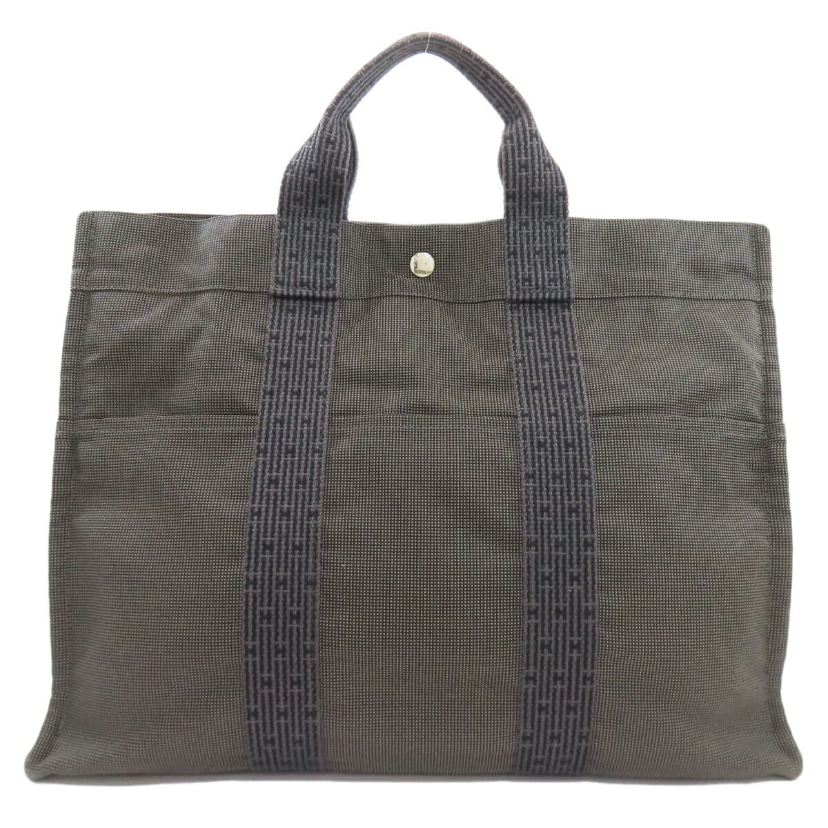 Hermes Aile Line MM Handbag Canvas Ladies [Used] [HERMES]