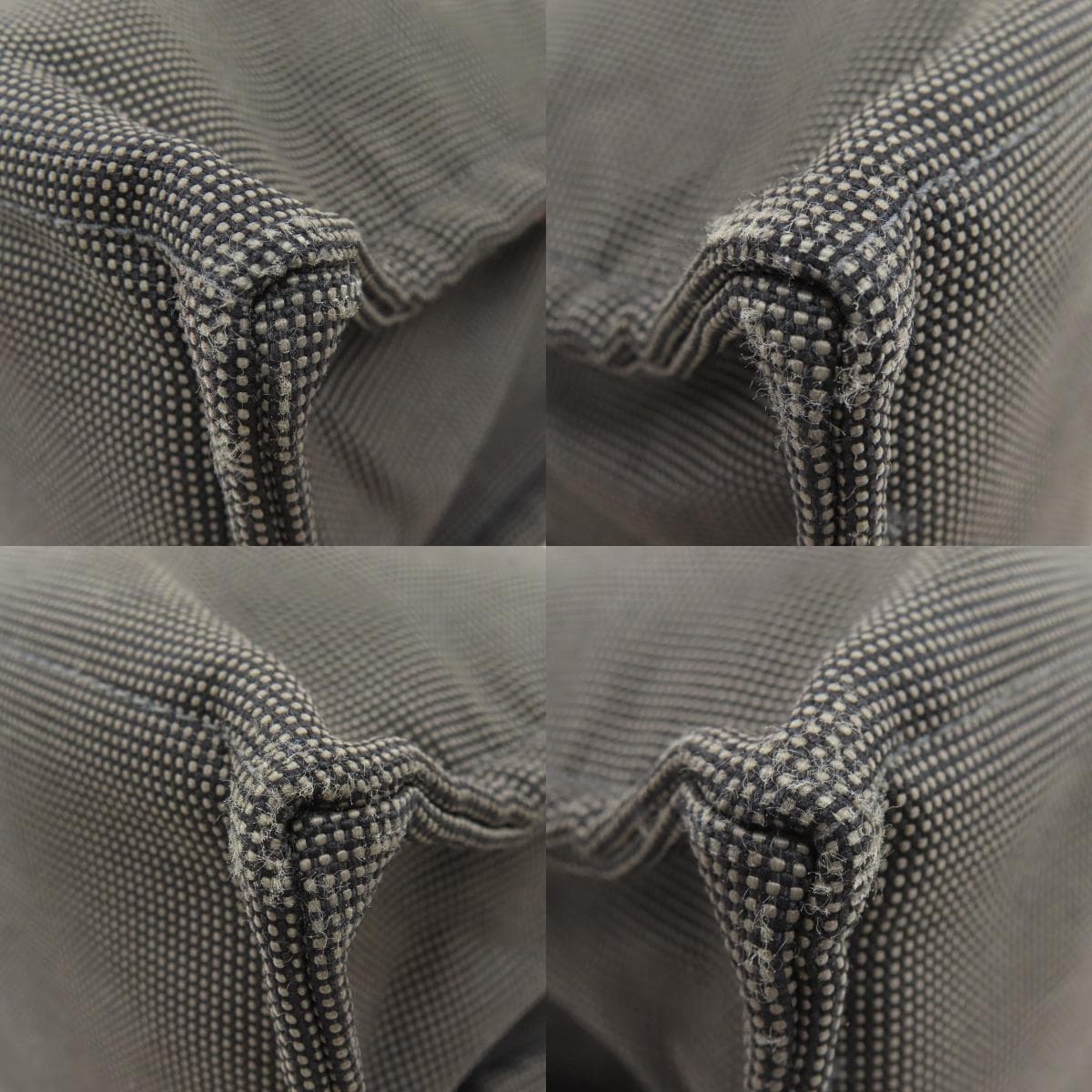 Hermes Aile Line MM Handbag Canvas Ladies [Used] [HERMES] 10