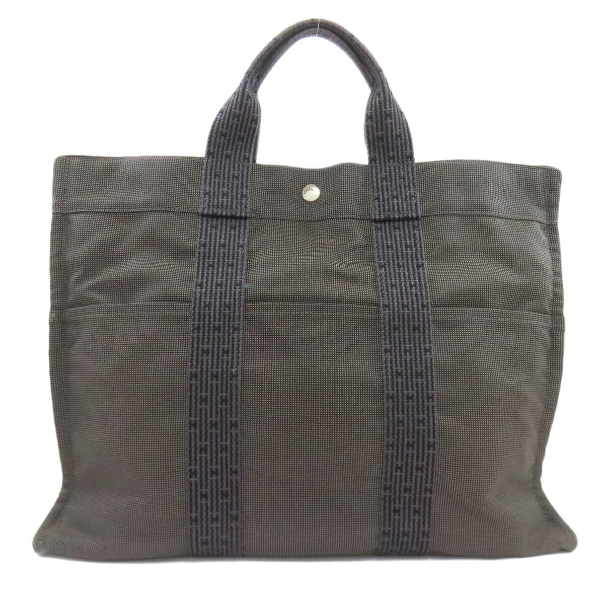 Hermes Aile Line MM Handbag Canvas Ladies [Used] [HERMES] 2