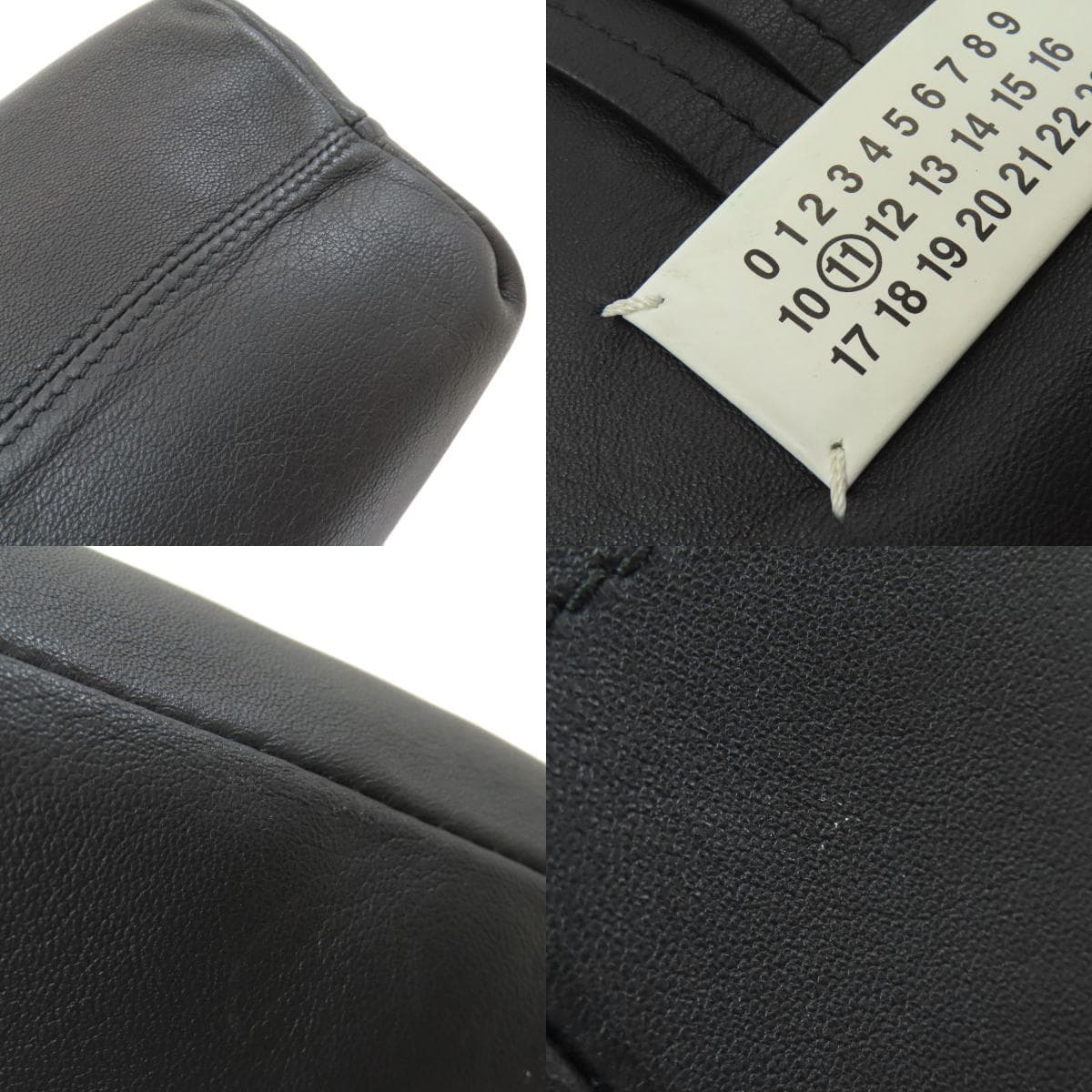 Maison Margiela Logo Second Bag Lambskin Ladies [Used] [Maison Margiela] 8