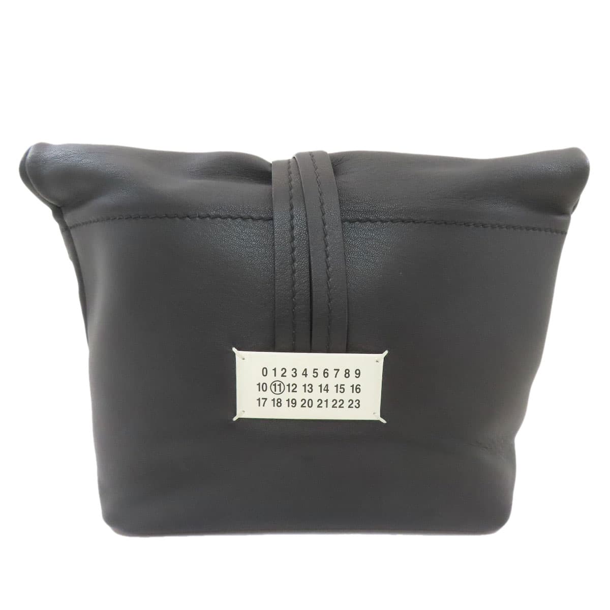 Maison Margiela Logo Second Bag Lambskin Ladies [Used] [Maison Margiela] 2